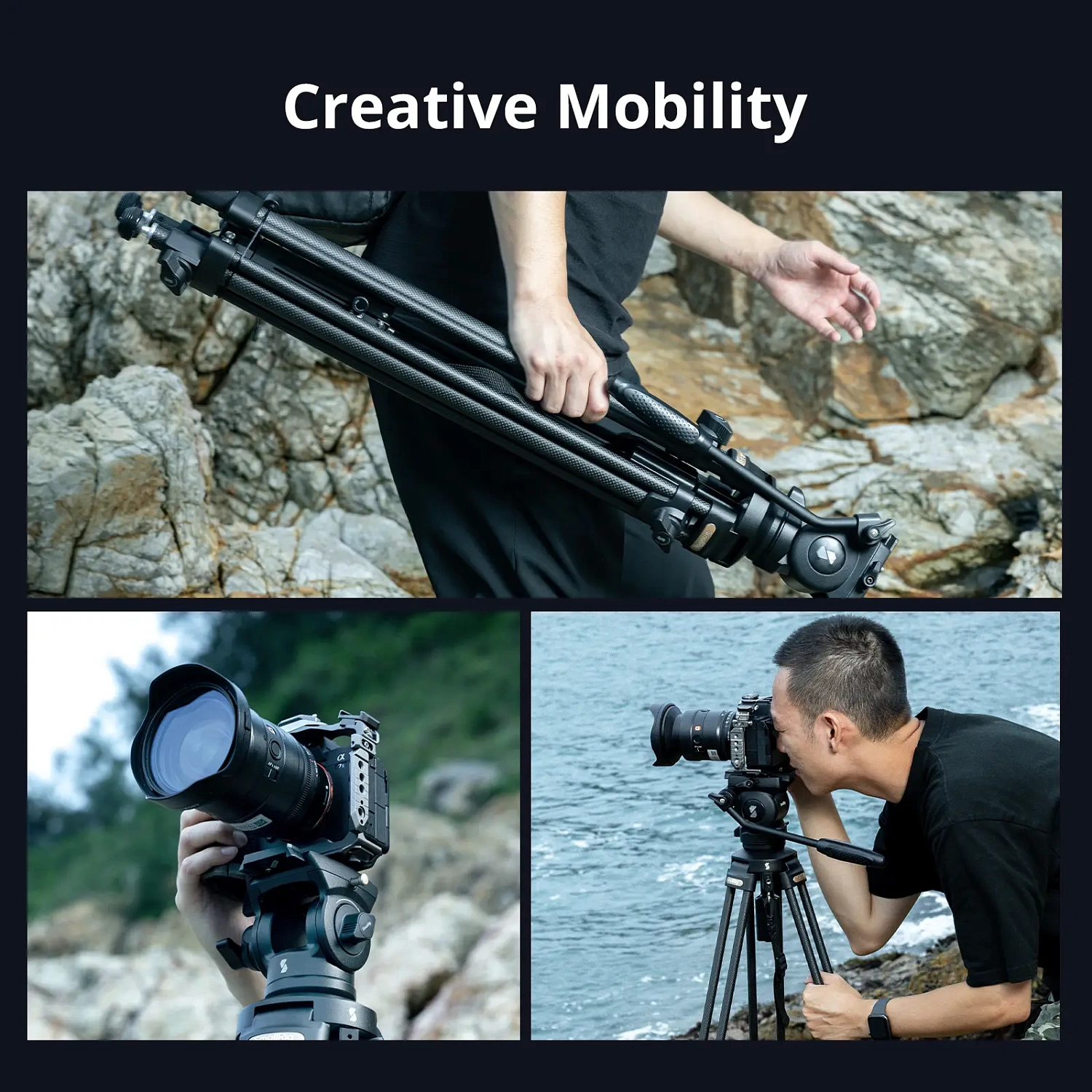 Штатив SmallRig 4684 Kit AD-50 Lite для видео, видеоштатив