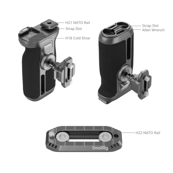 Быстросъёмная ручка SmallRig 4485 HawkLock H21 поворотная