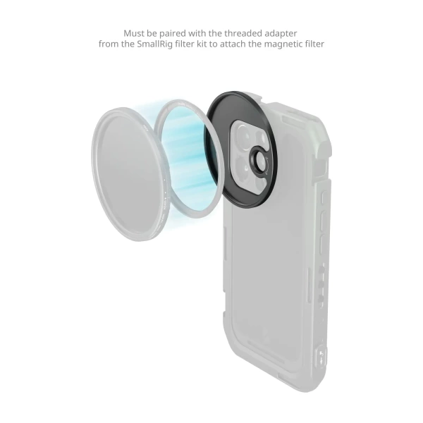 Адаптер для фильтра SmallRig 5172 67 мм T-Mount Адаптер для фильтра SmallRig 5172 67 мм T-Mount