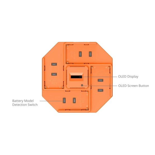 Зарядное устройство SmallRig 4837 NP-F на 4 аккумулятора Зарядное устройство SmallRig 4837 NP-F на 4 аккумулятора