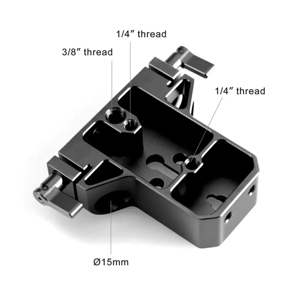 Площадка SmallRig 1674 для трубок 15 мм