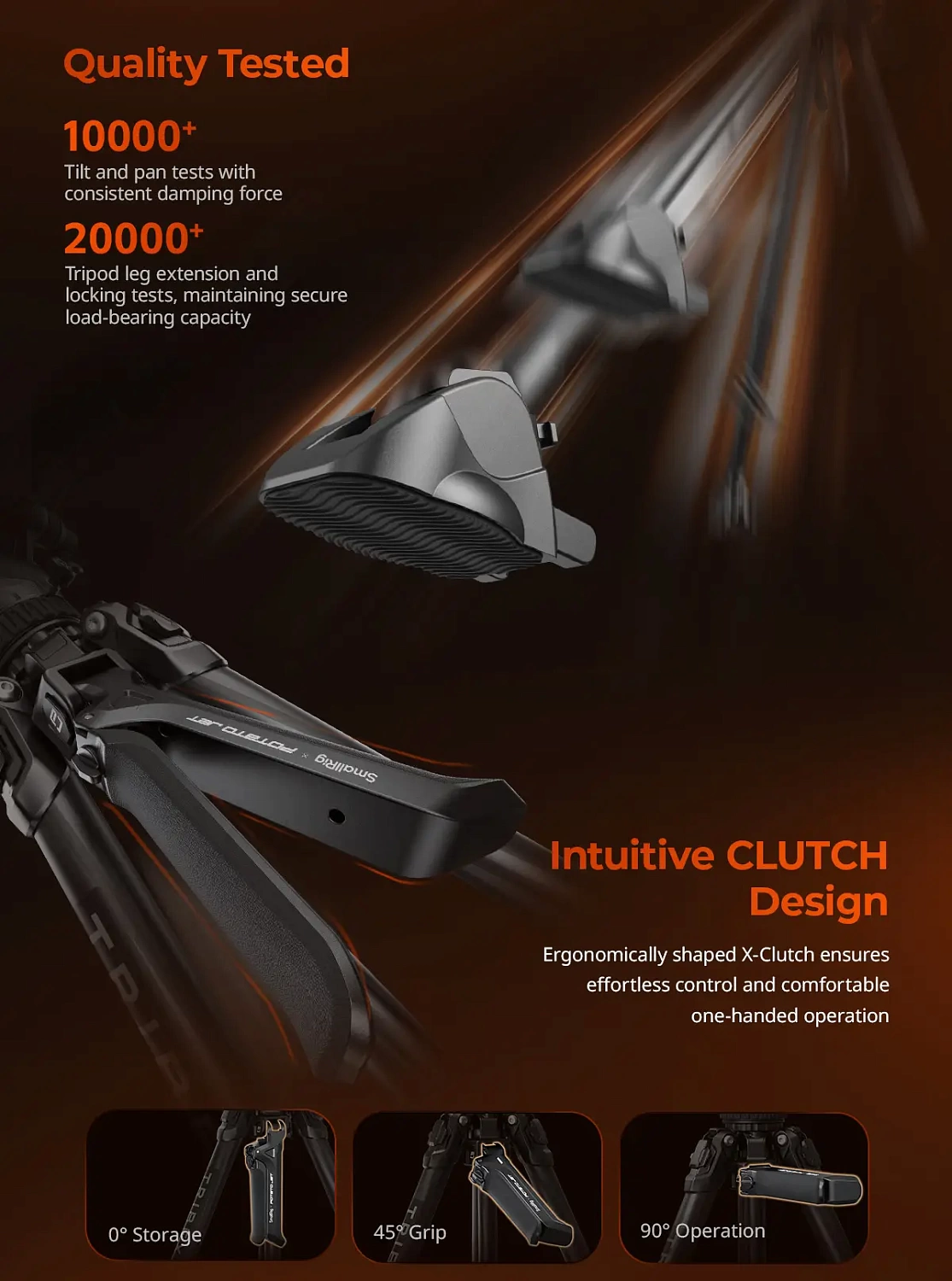 Штатив Smallrig 4259 Potato Jet Tribex гидравлический Штатив Smallrig 4259 Potato Jet Tribex гидравлический