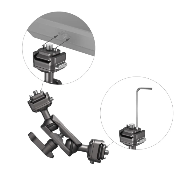 Держатель SmallRig 4488 HawkLock H21 быстросъёмный с шаровой головкой