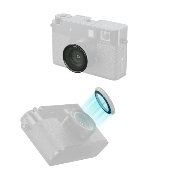 Магнитный фильтр SmallRig 5214 UV для Fujifilm X half (Черный) Магнитный фильтр SmallRig 5214 UV для Fujifilm X half (Черный)