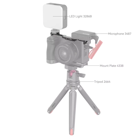 Двойной холодный башмак SmallRig 4339 для Sony A6700
