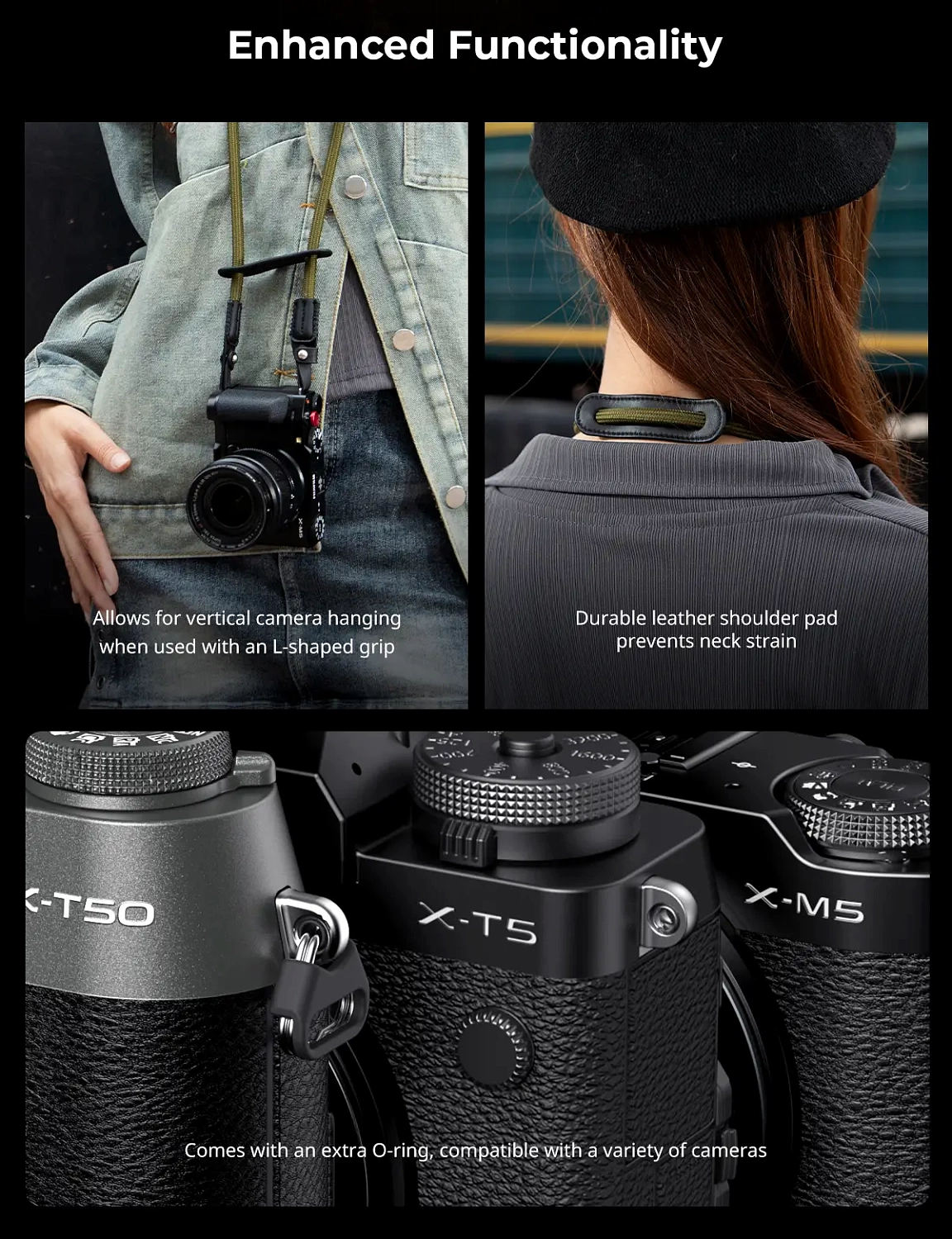 Ремешок SmallRig 5056 Universal Braided (Зеленый)