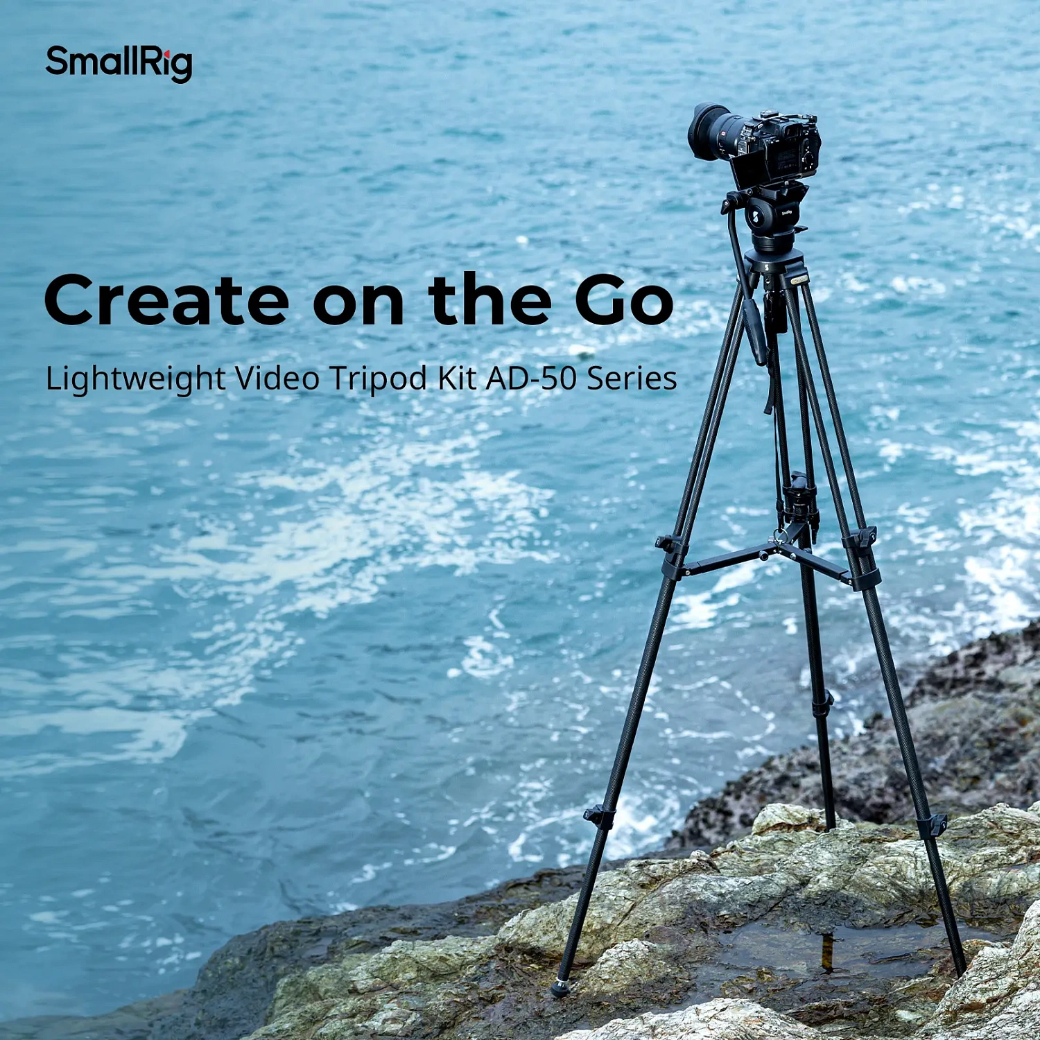 Штатив SmallRig 4684 Kit AD-50 Lite для видео, видеоштатив