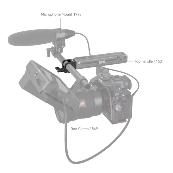 Крепление SmallRig 4171 15 мм ARRI для трубки
