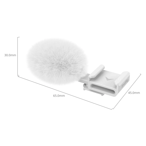 Холодный башмак SmallRig 4734 с ветрозащитой (White) для камер Sony серии ZV Холодный башмак SmallRig 4734 с ветрозащитой (White) для камер Sony серии ZV